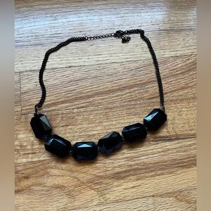 Black necklace
